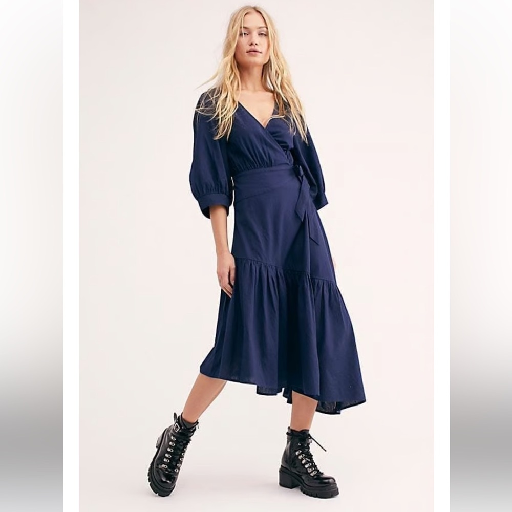 Free people wrap dress